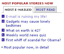Most Emailed: Email is runining my life